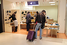 Made the largest sales record as a temporary shop at Fukuoka airport